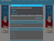 Tablet Screenshot of cinesrenoir.com